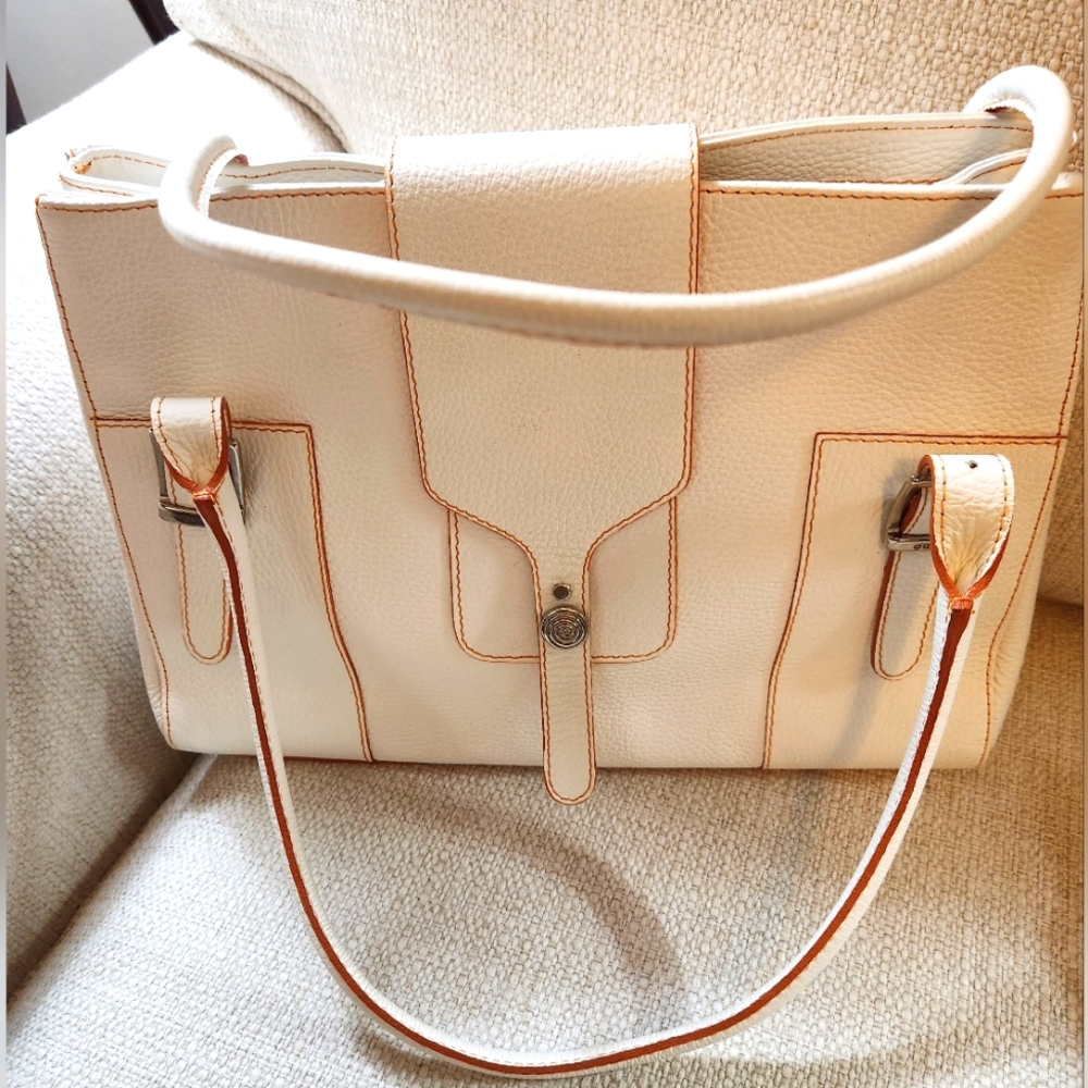GUIA"S MADE IN ITALY WHITE PURSE